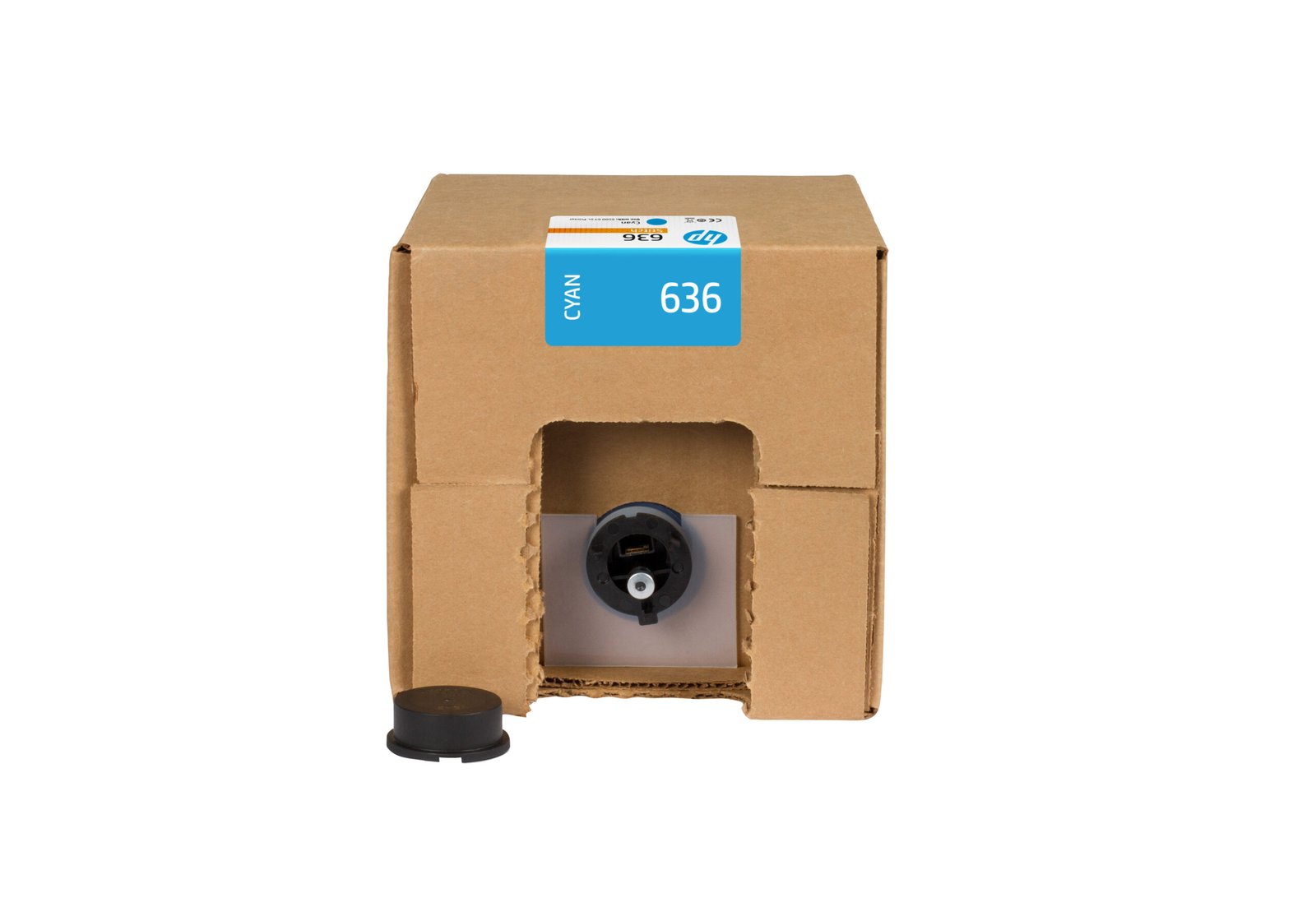 HP 636 3-liter Cyan Stitch Dye Sublimation Ink Kartric (2LL58A)