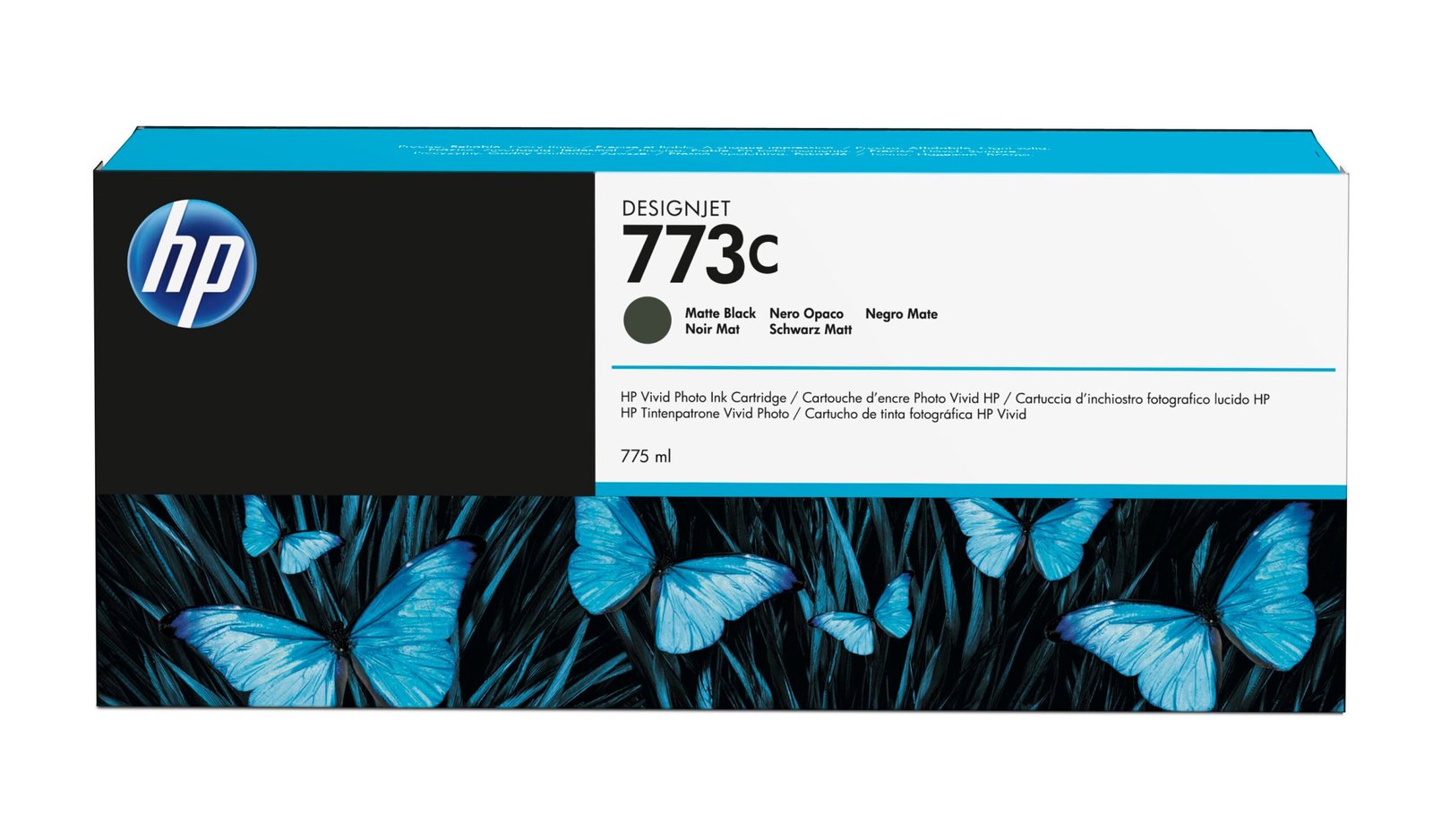 HP 773C 775-ml Matte Black DesignJet Ink Kartric (C1Q37A)