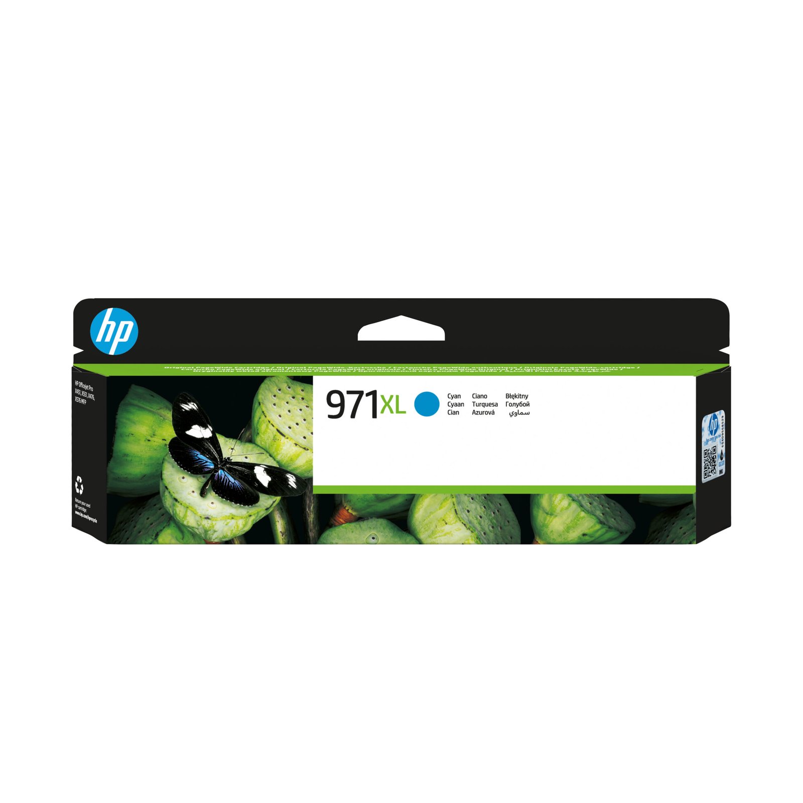 HP 971XL High Yield Cyan Original Ink Kartric (CN626AE) HP 971XL High Yield Cyan Original Ink Kartric (CN626AE)