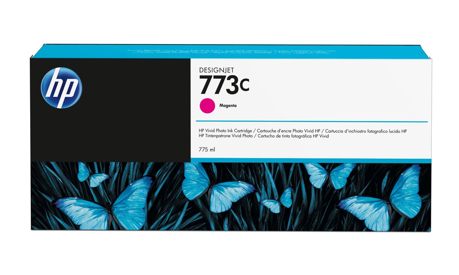 HP 773C 775-ml Magenta DesignJet Ink Kartric (C1Q39A)