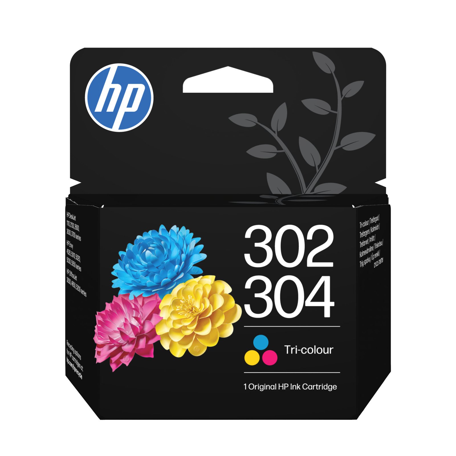 HP 302/304 Tri-color Original Ink Crtg (B7RT6AE)
