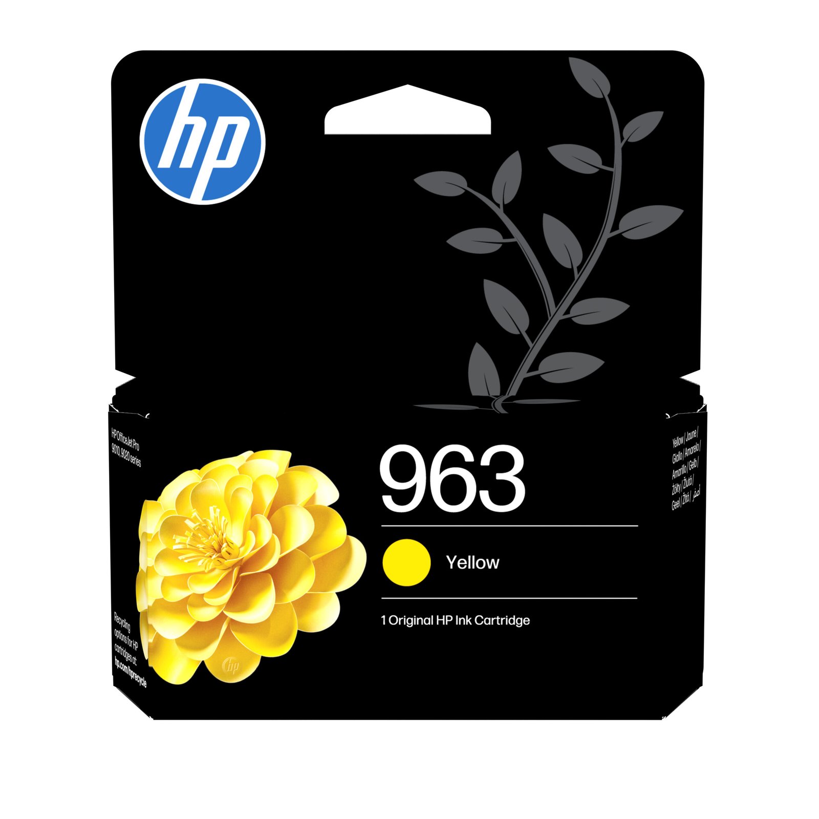 HP 963 Yellow Original Ink Kartric (3JA25AE)