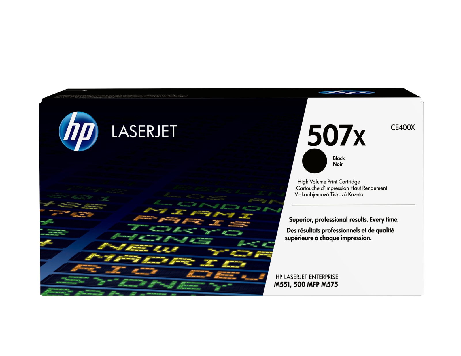 HP 507X High Yield Black Original LaserJet Toner Kartric (CE400X)