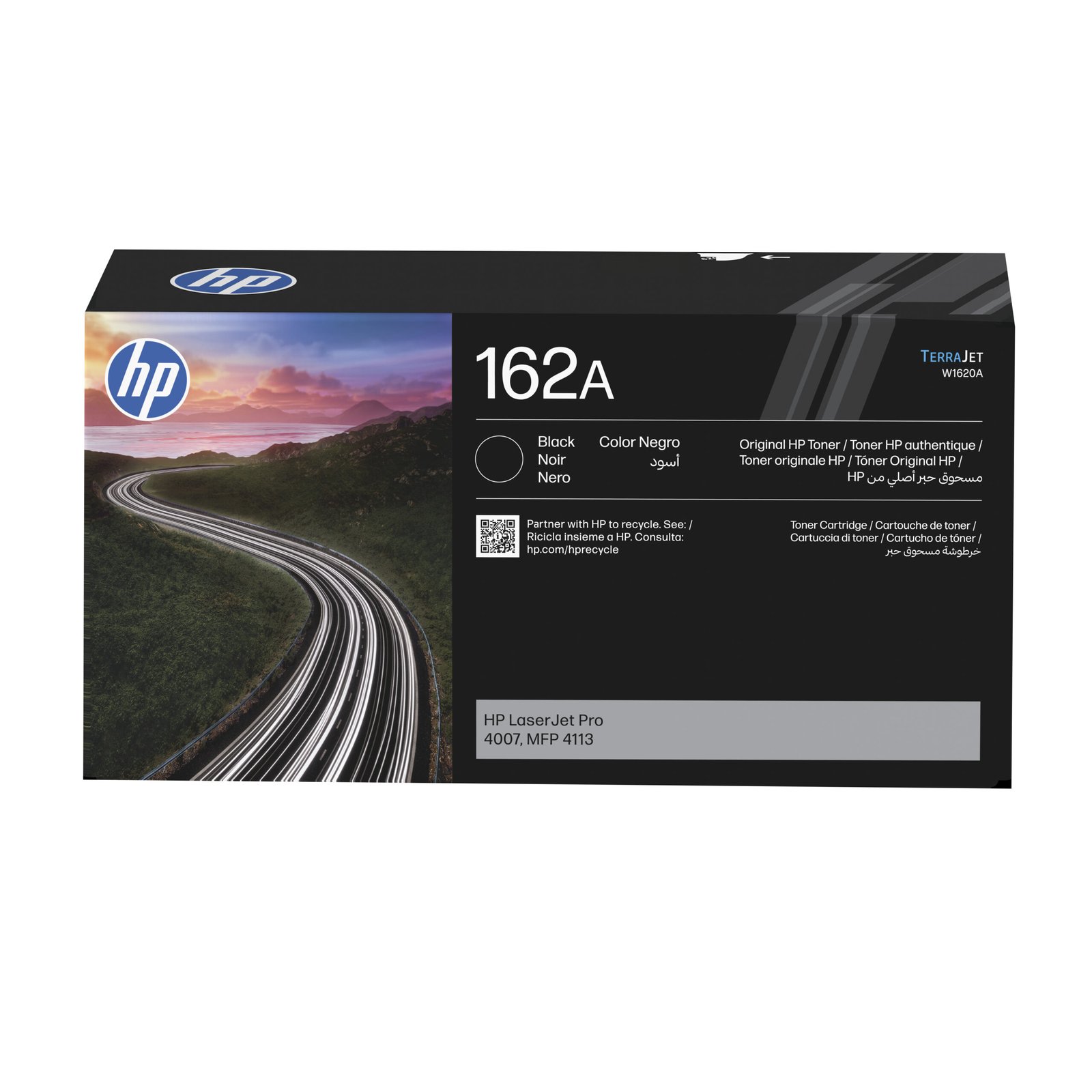 HP 162A Black Original LaserJet Toner Kartric (W1620A)