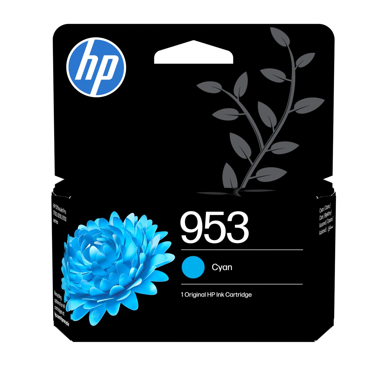 HP 953 Cyan Original Ink Kartric (F6U12AE) HP 953 Cyan Original Ink Kartric (F6U12AE)
