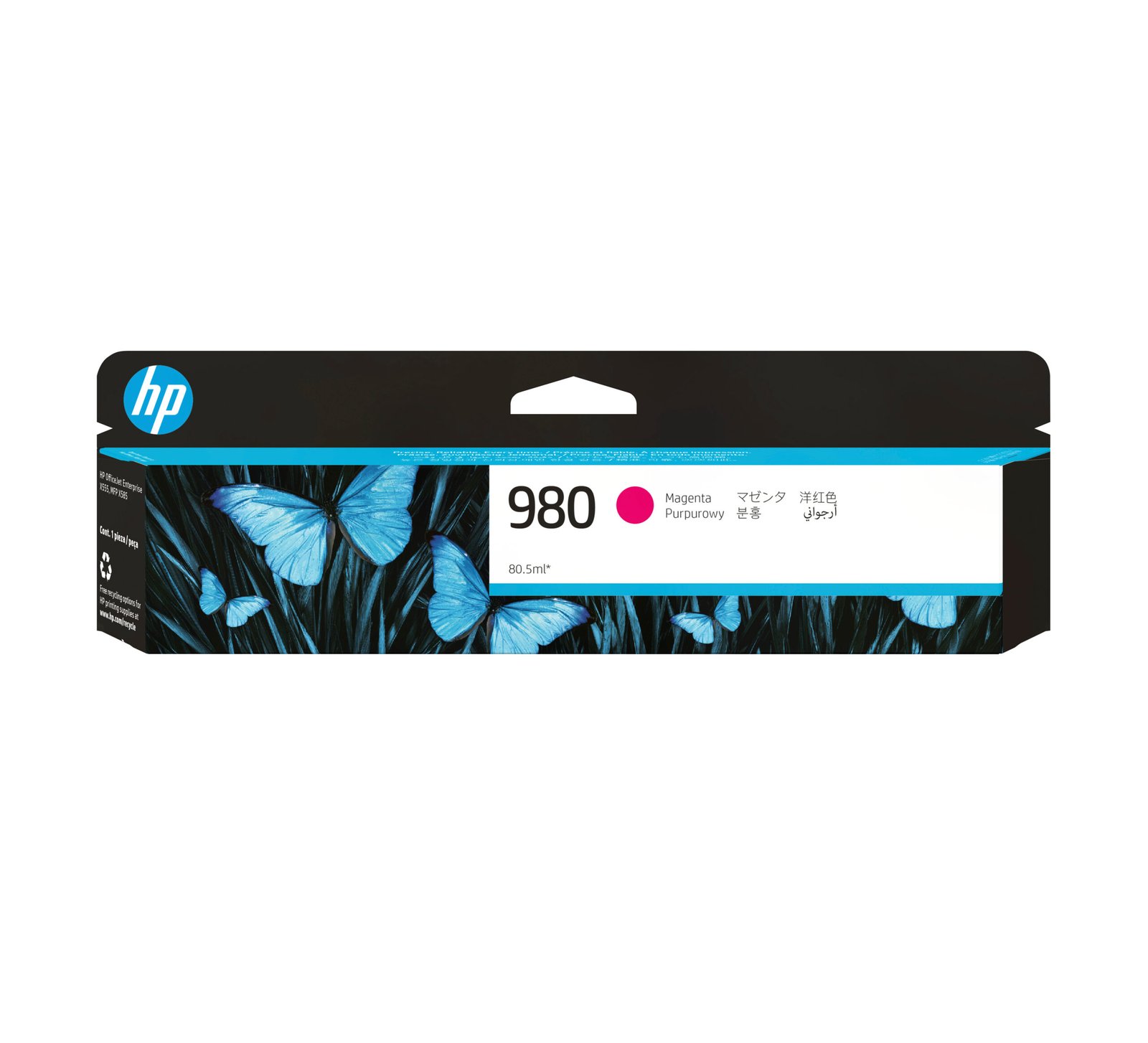 HP 980 Magenta Original Ink Kartric (D8J08A)