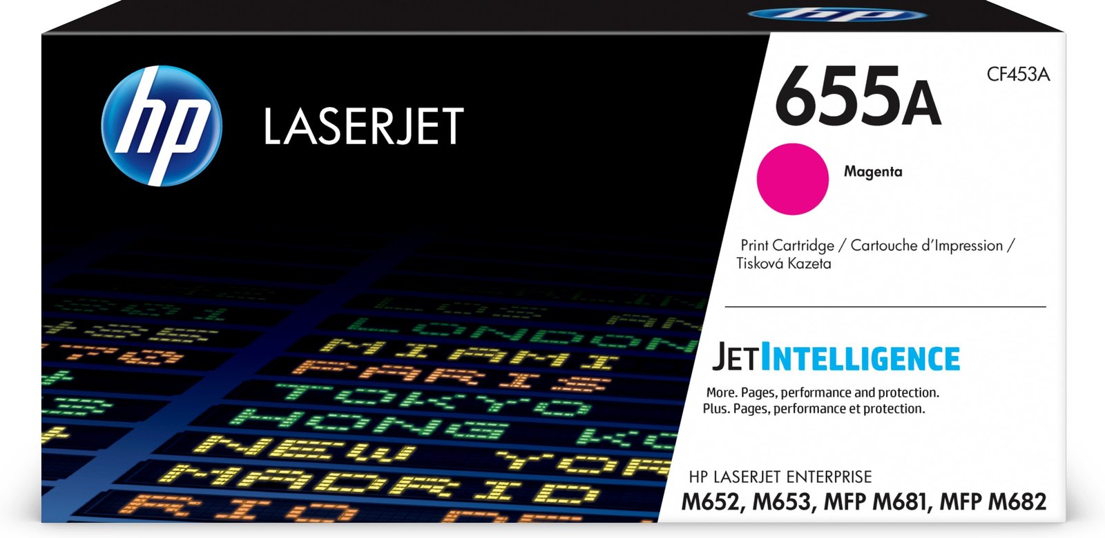 HP 655A Magenta Original LaserJet Toner Kartric (CF453A)