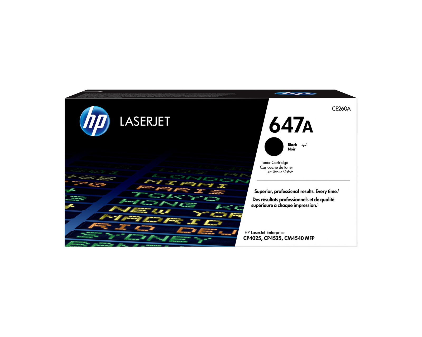 HP 647A Black Original LaserJet Toner Kartric (CE260A) HP 647A Black Original LaserJet Toner Kartric (CE260A)