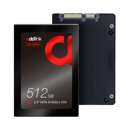 Addlink 512GB SSD 2.5” SATA III 6Gb/s (ad512GBS20S3S)