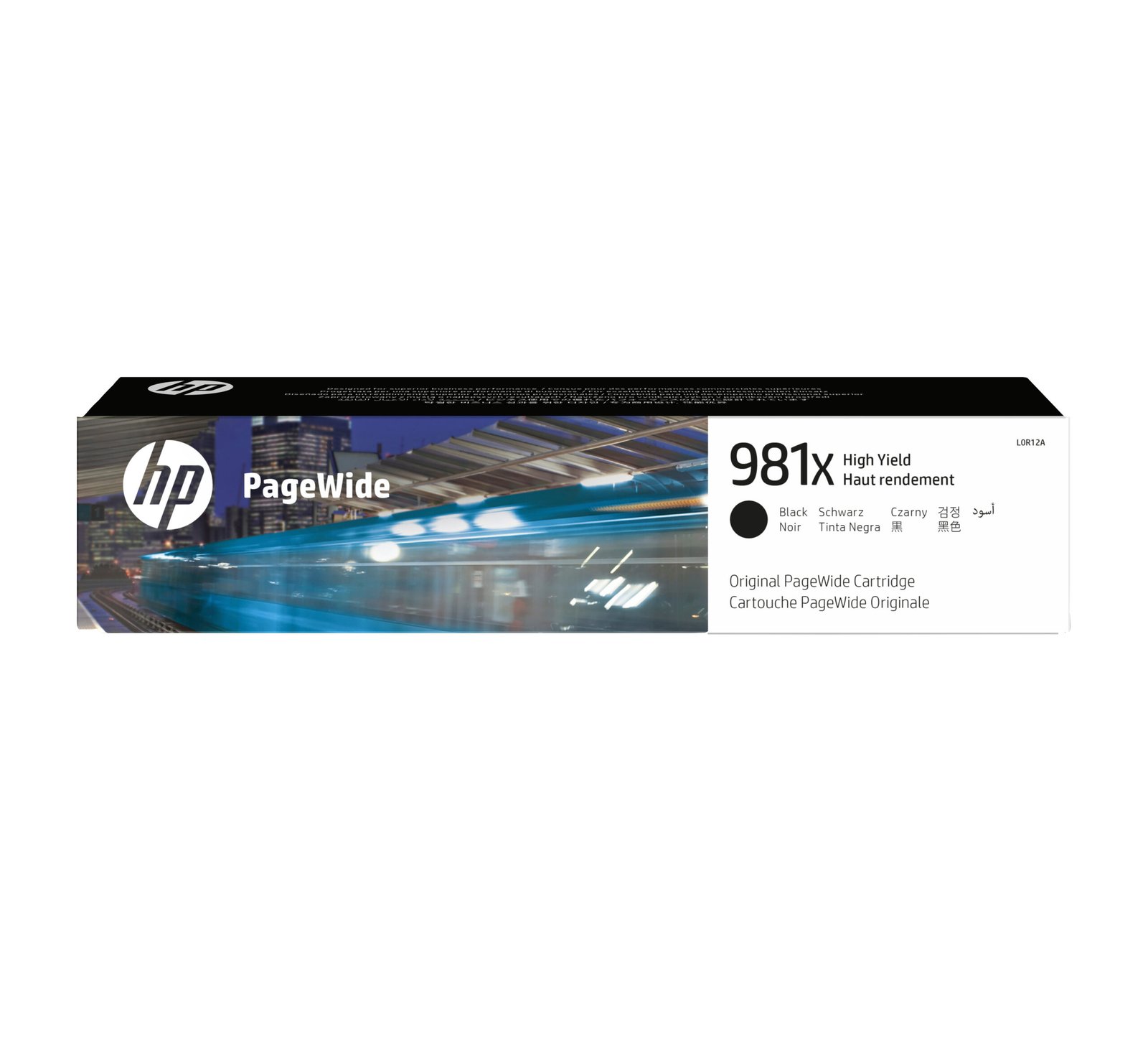 HP 981X High Yield Black Original PageWide Kartric (L0R12A)