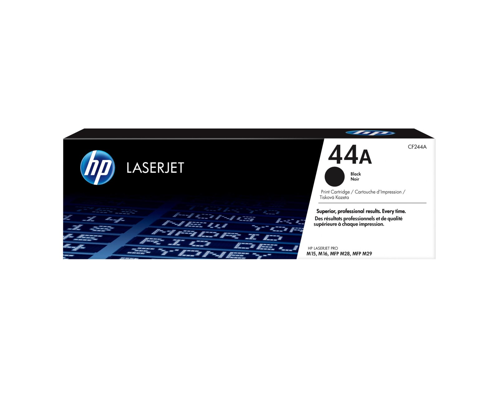 HP 44A Black Original LaserJet Toner Kartric (CF244A)