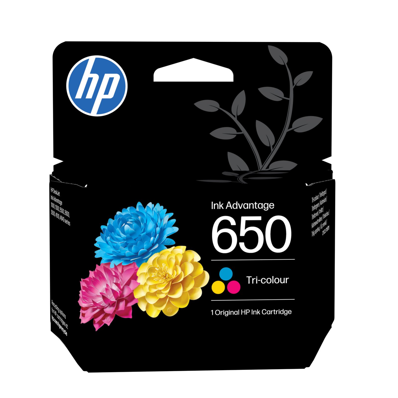 HP 650 Tri-color Original Ink Advantage Kartric (CZ102AE)