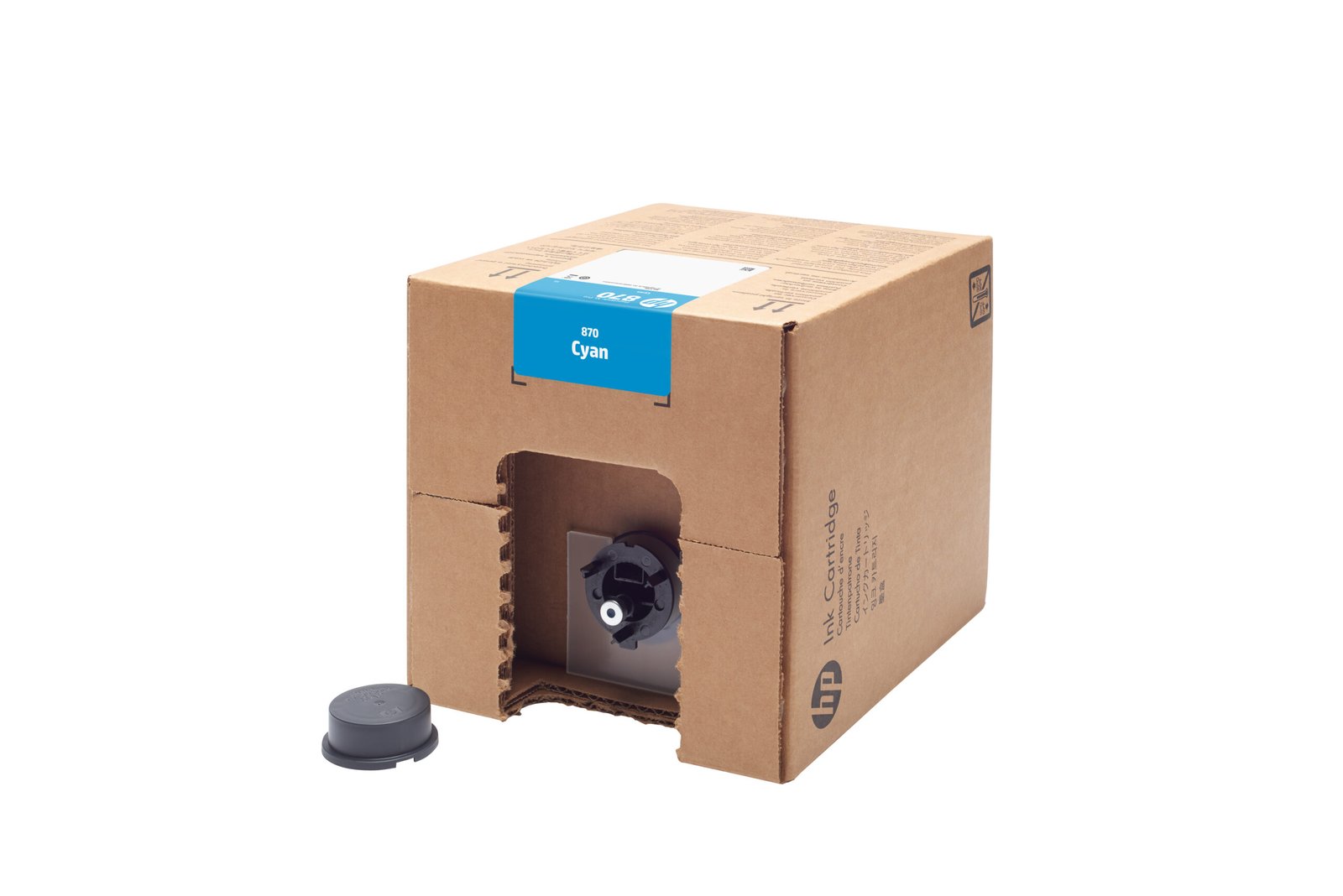 HP 870 5L Cyan PageWide XL Pro Ink Kartric (1XA93A)