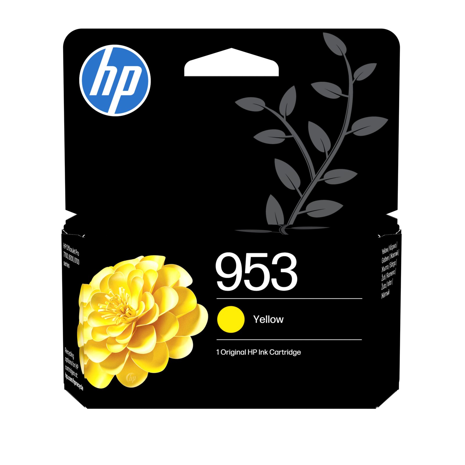 HP 953 Yellow Original Ink Kartric (F6U14AE)