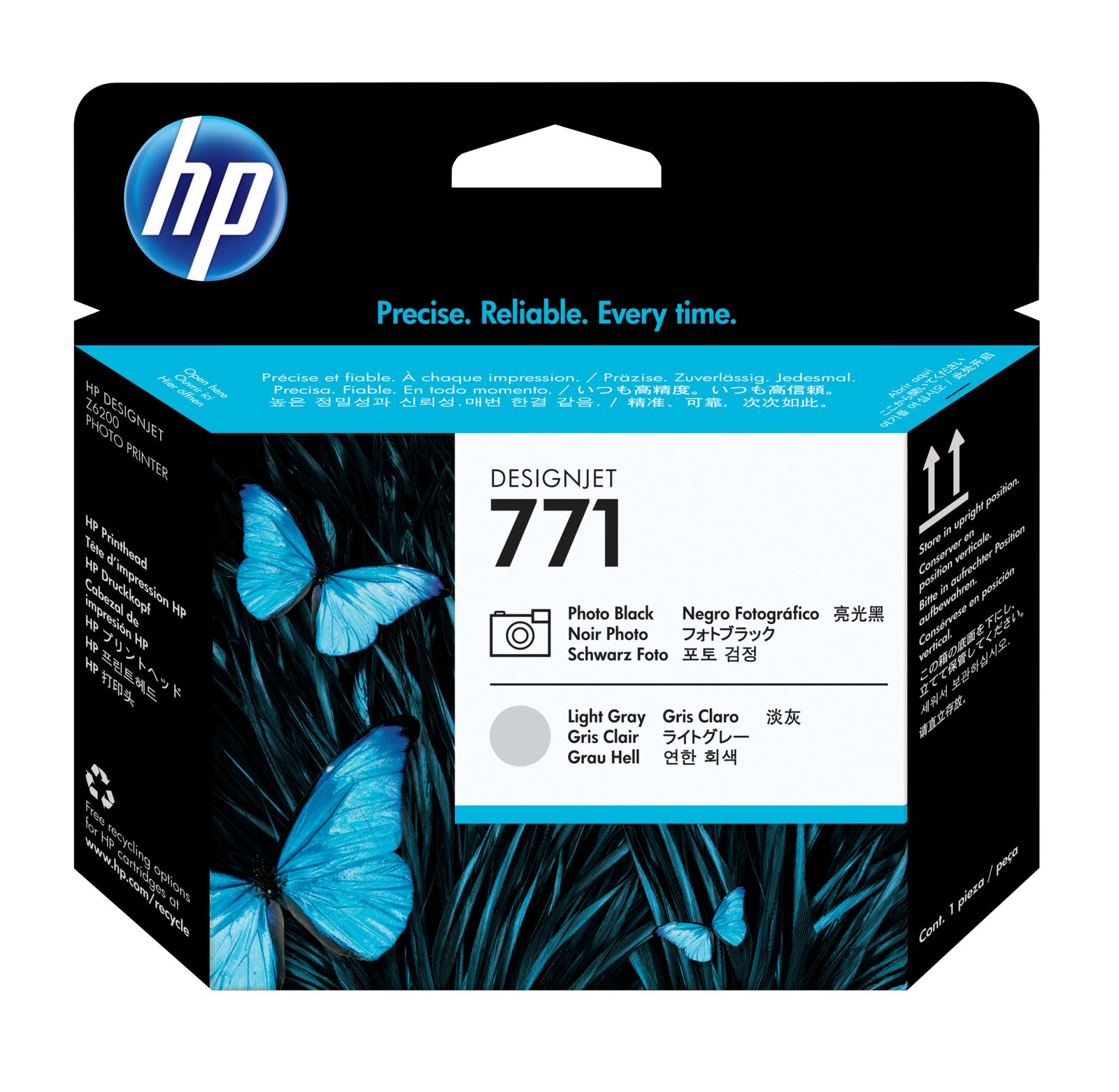 HP 771 Photo Black/Light Gray DesignJet Printhead (CE020A)