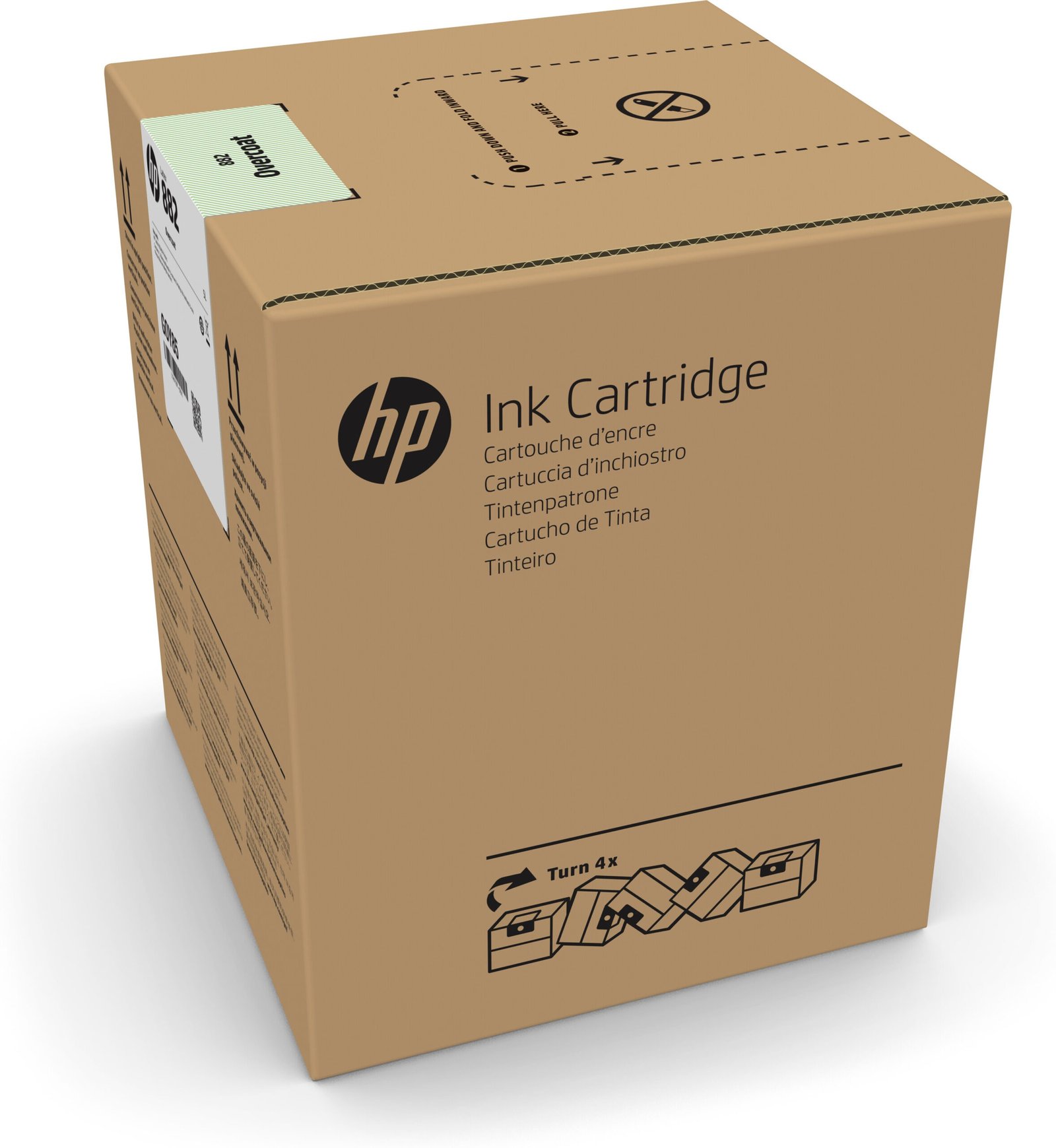 HP 882 5-liter Overcoat Latex Ink Kartric (G0Z17A)