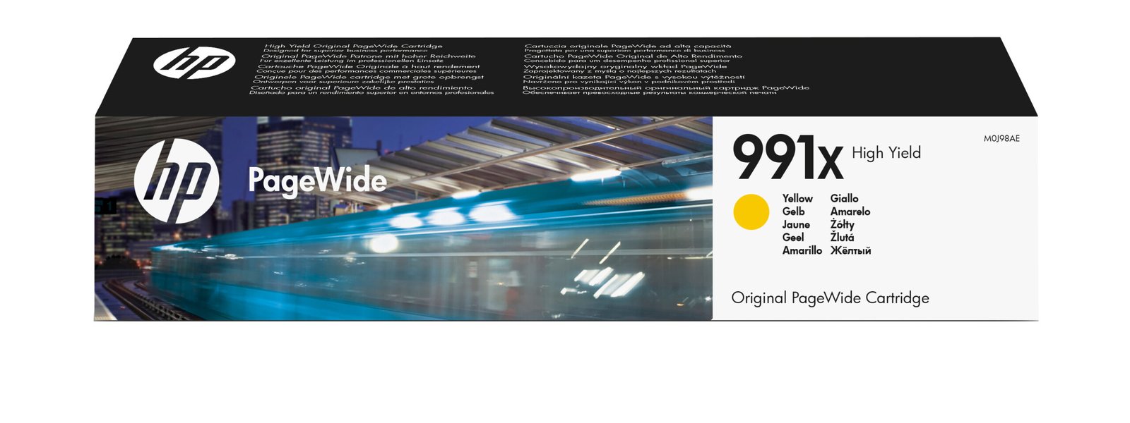 HP 991X High Yield Yellow Original PageWide Kartric (M0J98AE)