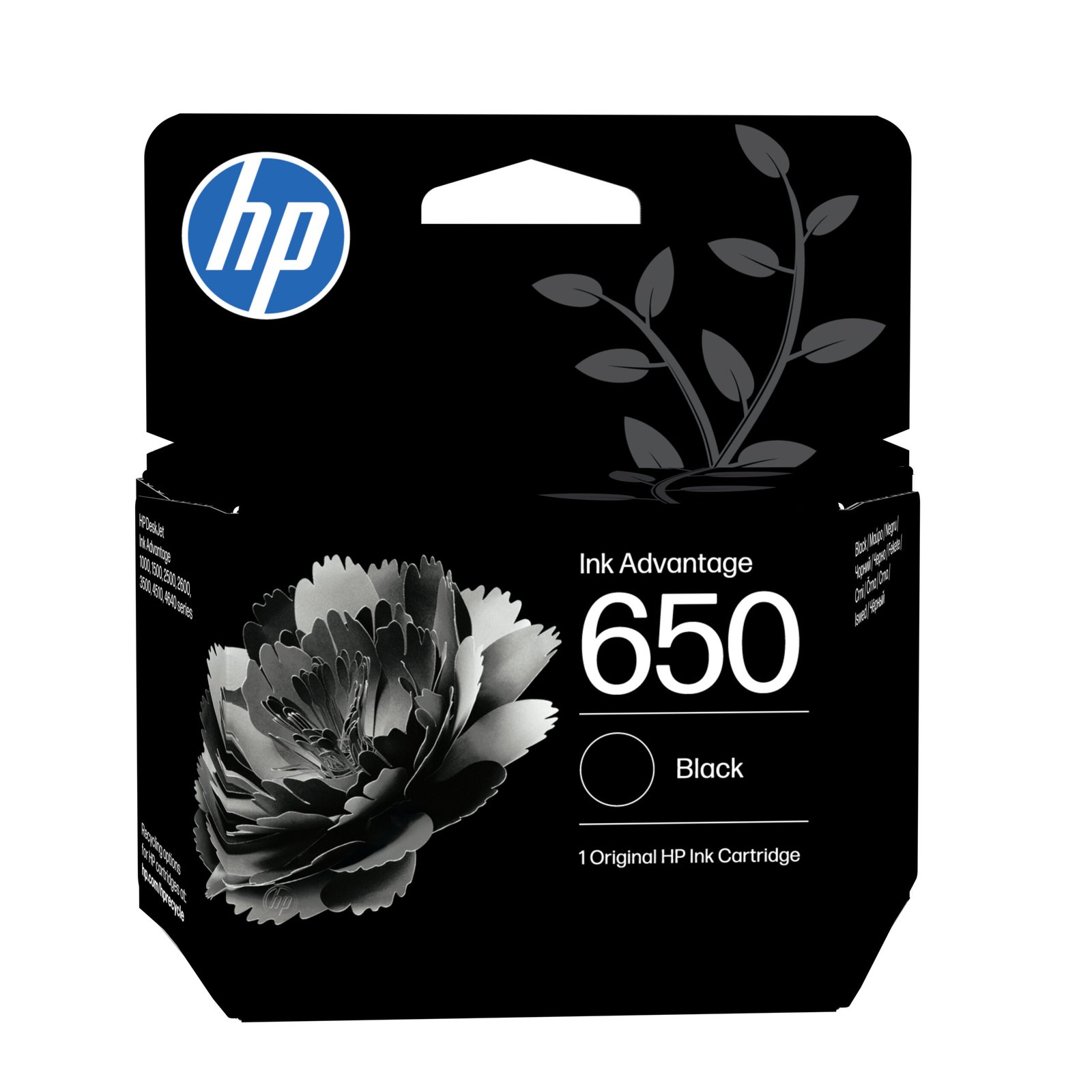 HP 650 Black Original Ink Advantage Kartric (CZ101AE)