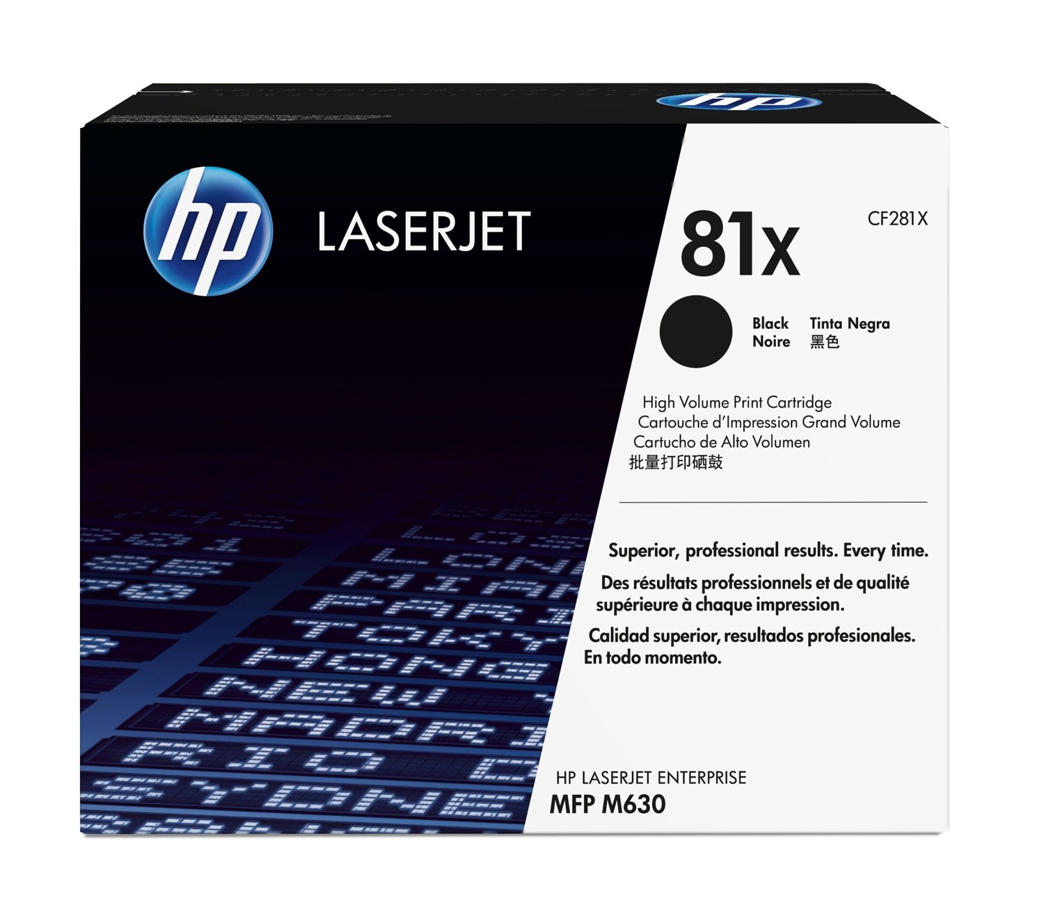 HP 81X High Yield Black Original LaserJet Toner Kartric (CF281X)