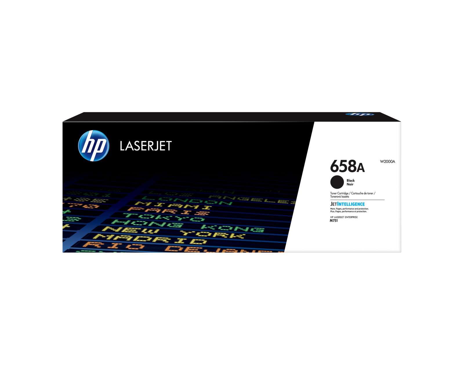 HP 658A Black Original LaserJet Toner Kartric (W2000A)