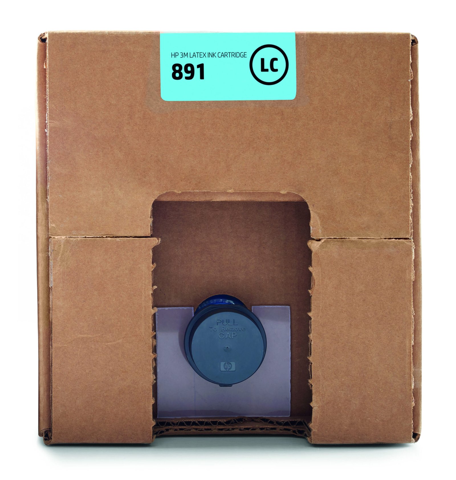 HP 3M 891 10-liter Light Cyan Latex Ink Kartric (G0Y76A)
