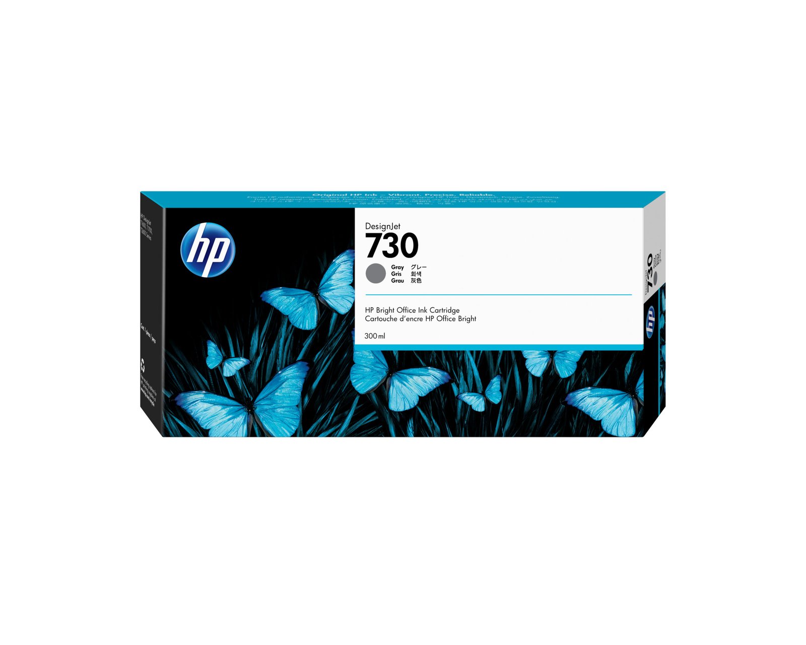 HP 730 300-ml Gray DesignJet Ink Kartric (P2V72A)