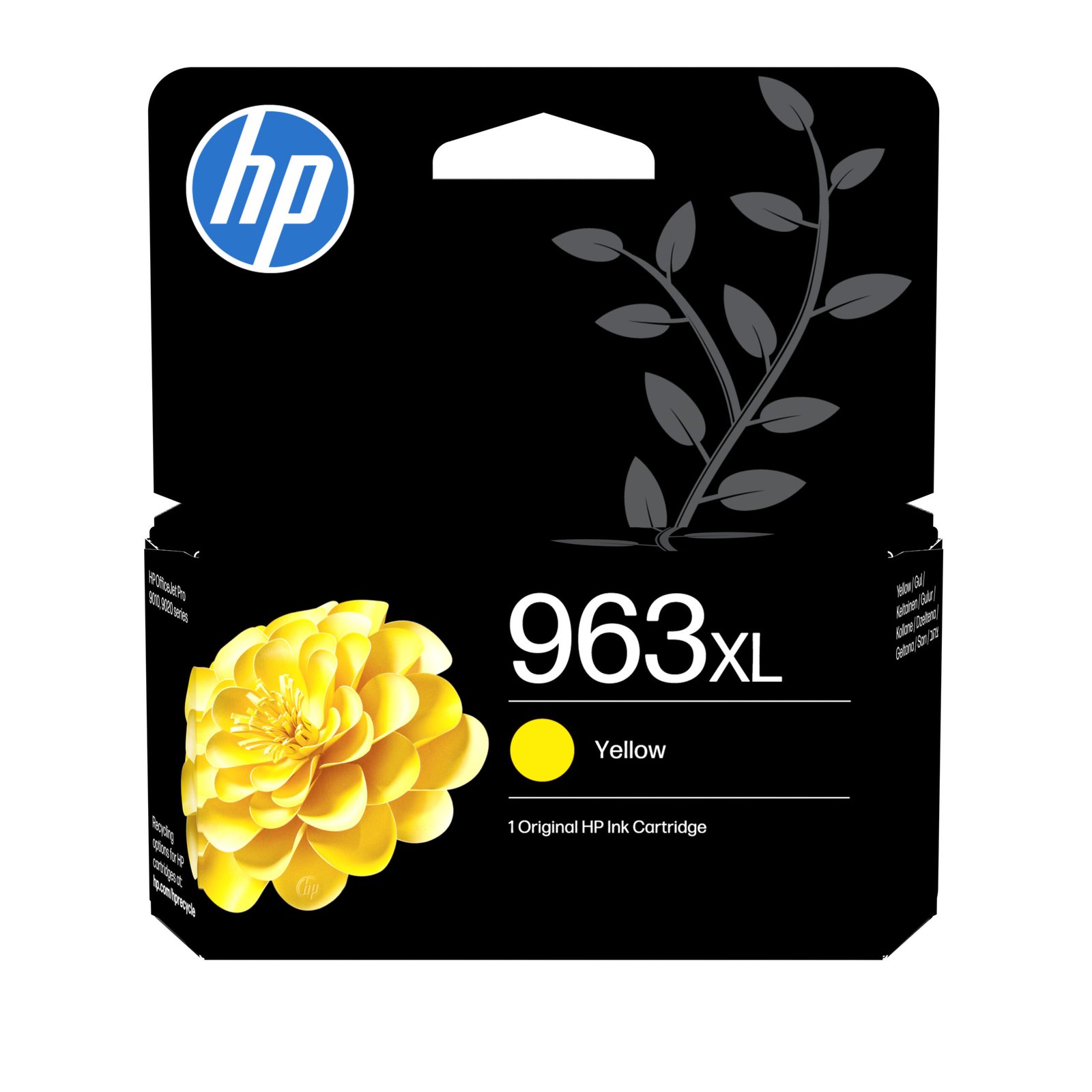 HP 963XL High Yield Yellow Original Ink Kartric (3JA29AE)