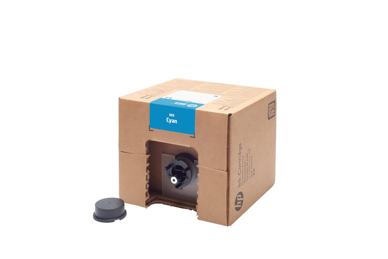 HP 869 3L Cyan PageWide XL Pro Ink Kartric (1XA89A)
