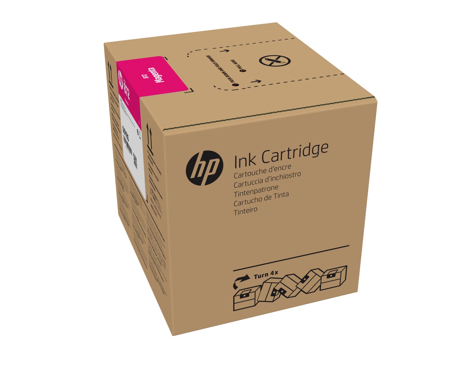 HP 872 3-liter Magenta Latex Ink Kartric (G0Z02A)