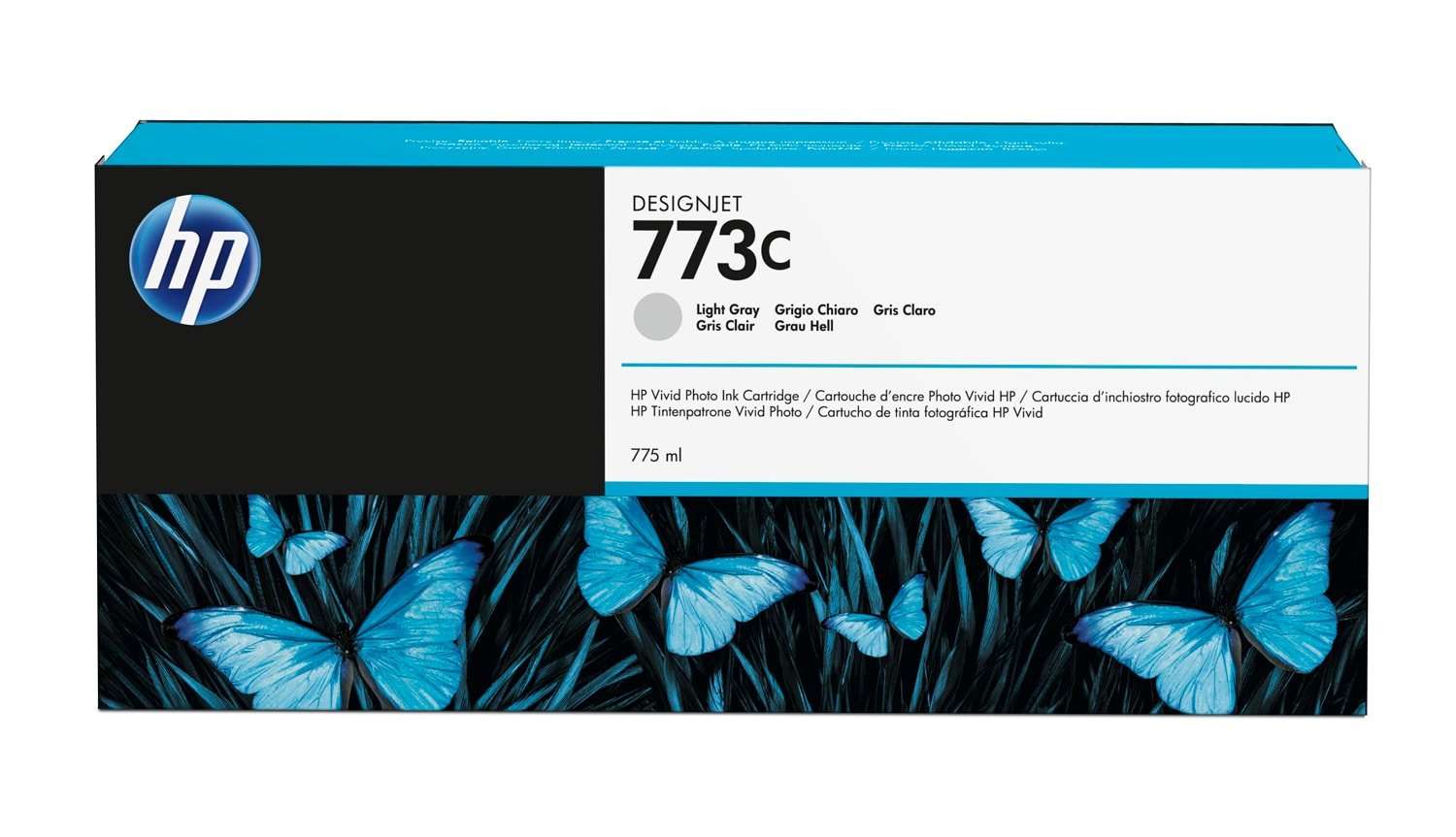 HP 773C 775-ml Light Gray DesignJet Ink Kartric (C1Q44A)