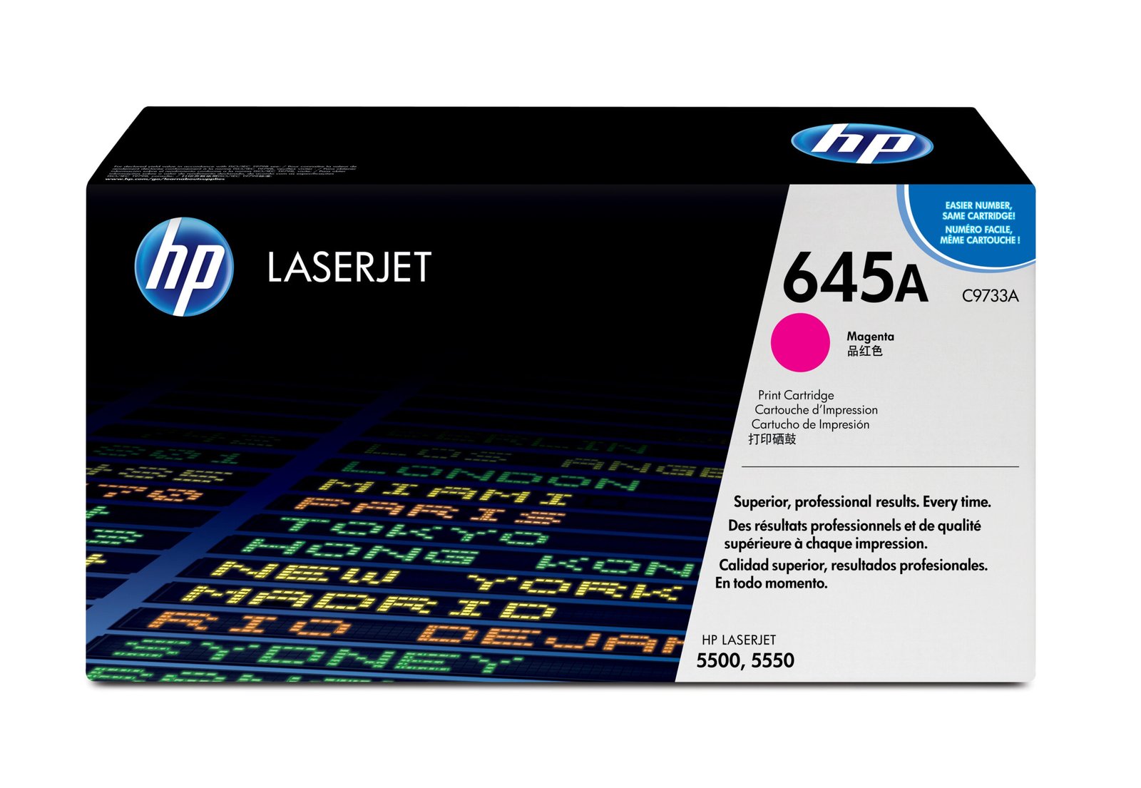 HP 645A Magenta Original LaserJet Toner Kartric (C9733A)
