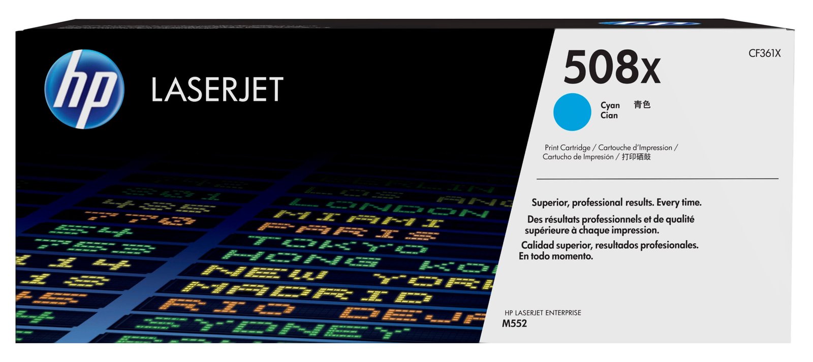 HP 508X High Yield Cyan Original LaserJet Toner Kartric (CF361X)
