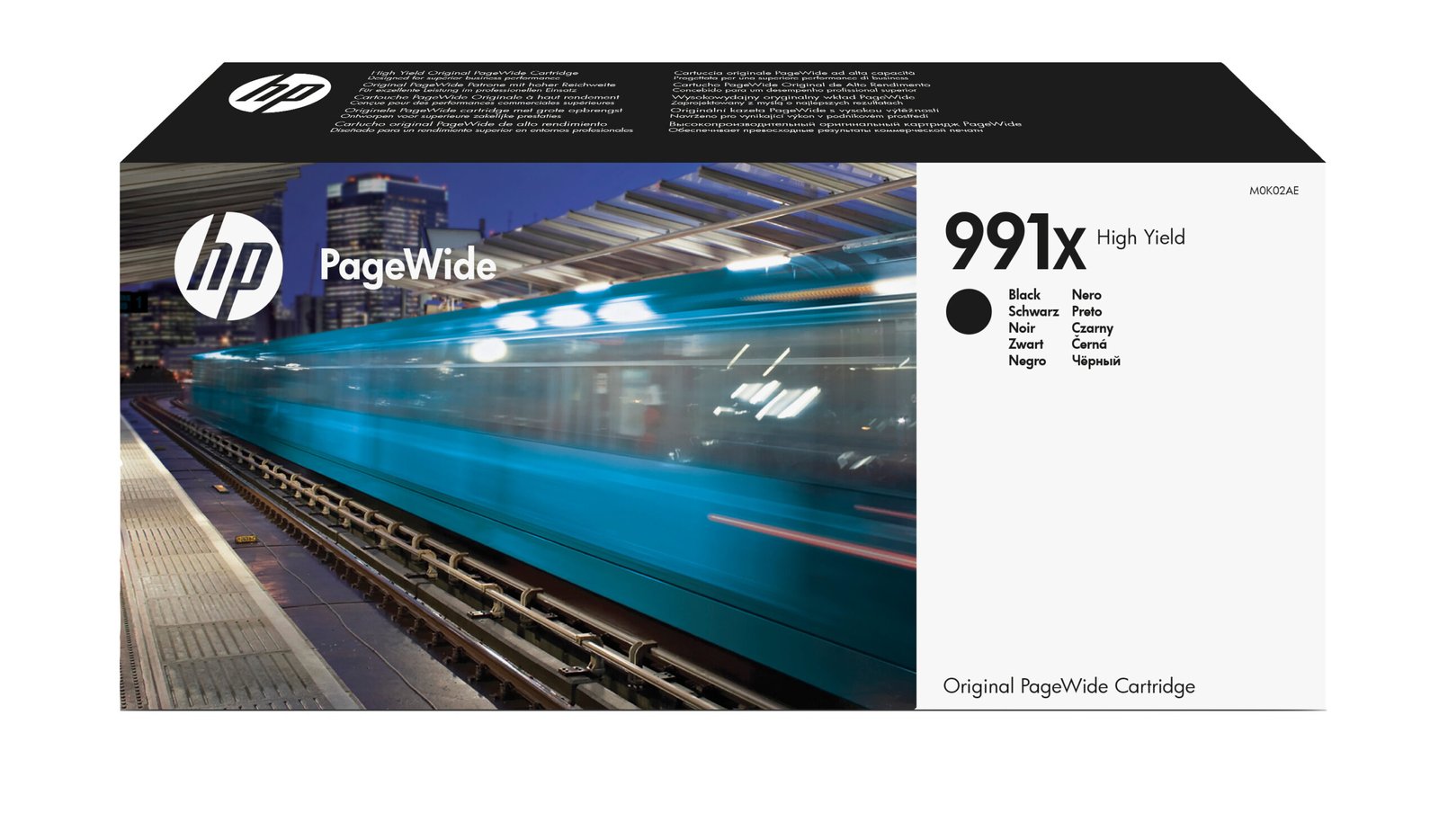 HP 991X High Yield Black Original PageWide Kartric (M0K02AE) HP 991X High Yield Black Original PageWide Kartric (M0K02AE)