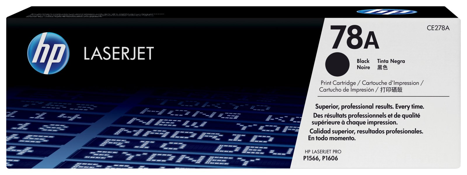 HP 78A Black Original LaserJet Toner Kartric (CE278A)