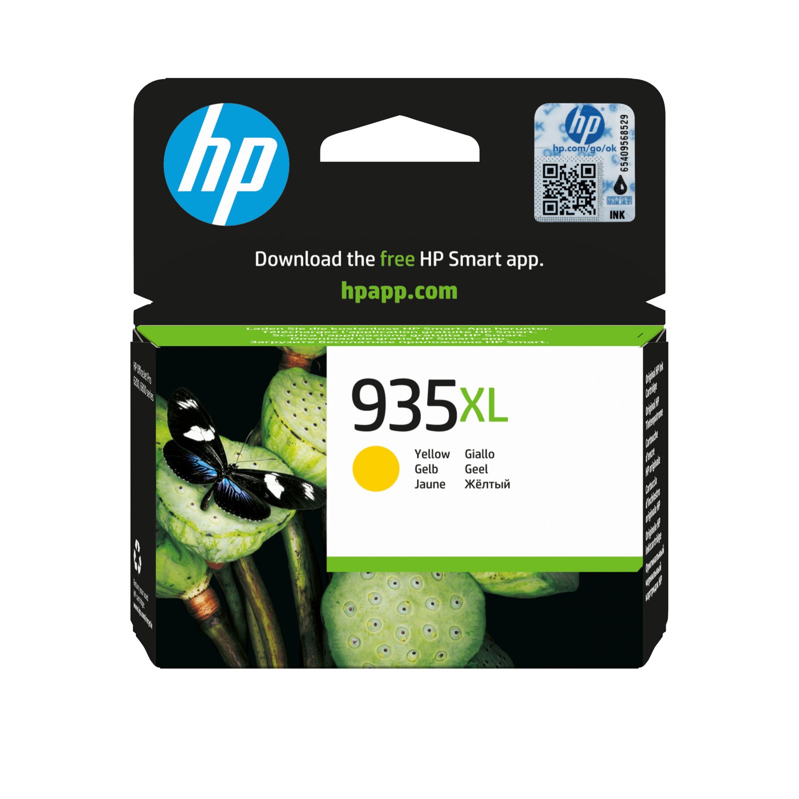 HP 935XL High Yield Yellow Original Ink Kartric (C2P26AE)