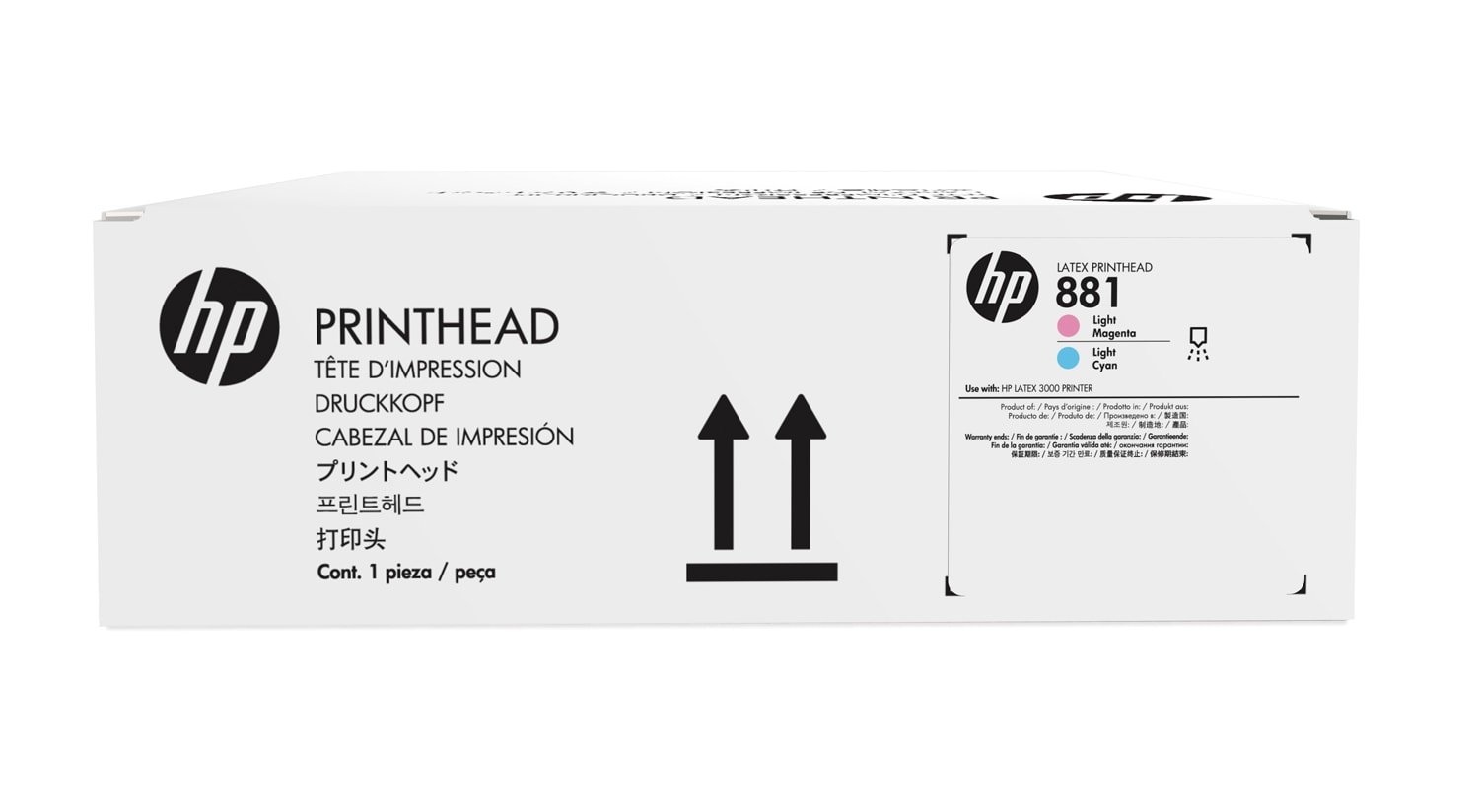 HP 881 Light Magenta/Light Cyan Latex Printhead (CR329A)
