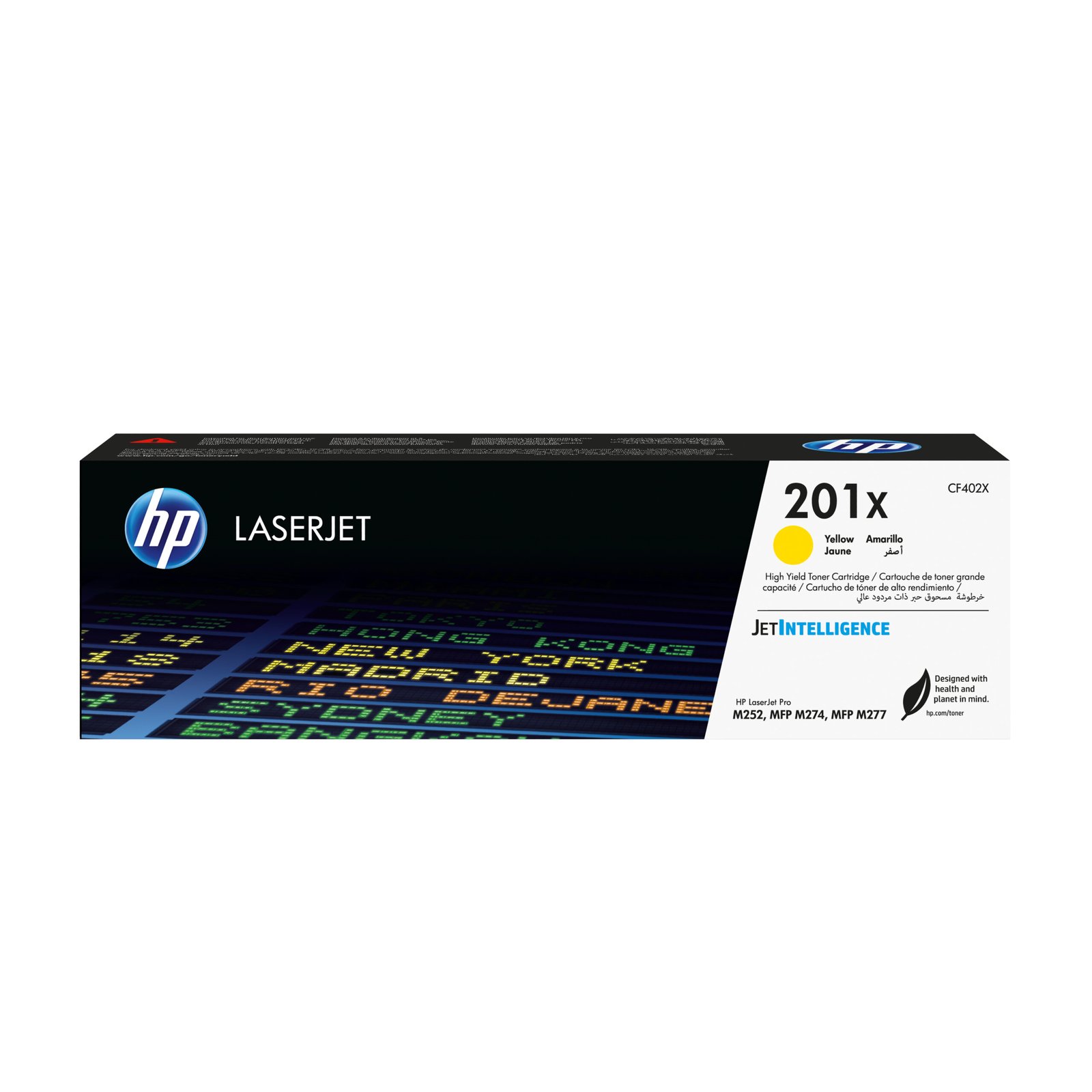 HP 201X High Yield Yellow Original LaserJet Toner Kartric (CF402X)