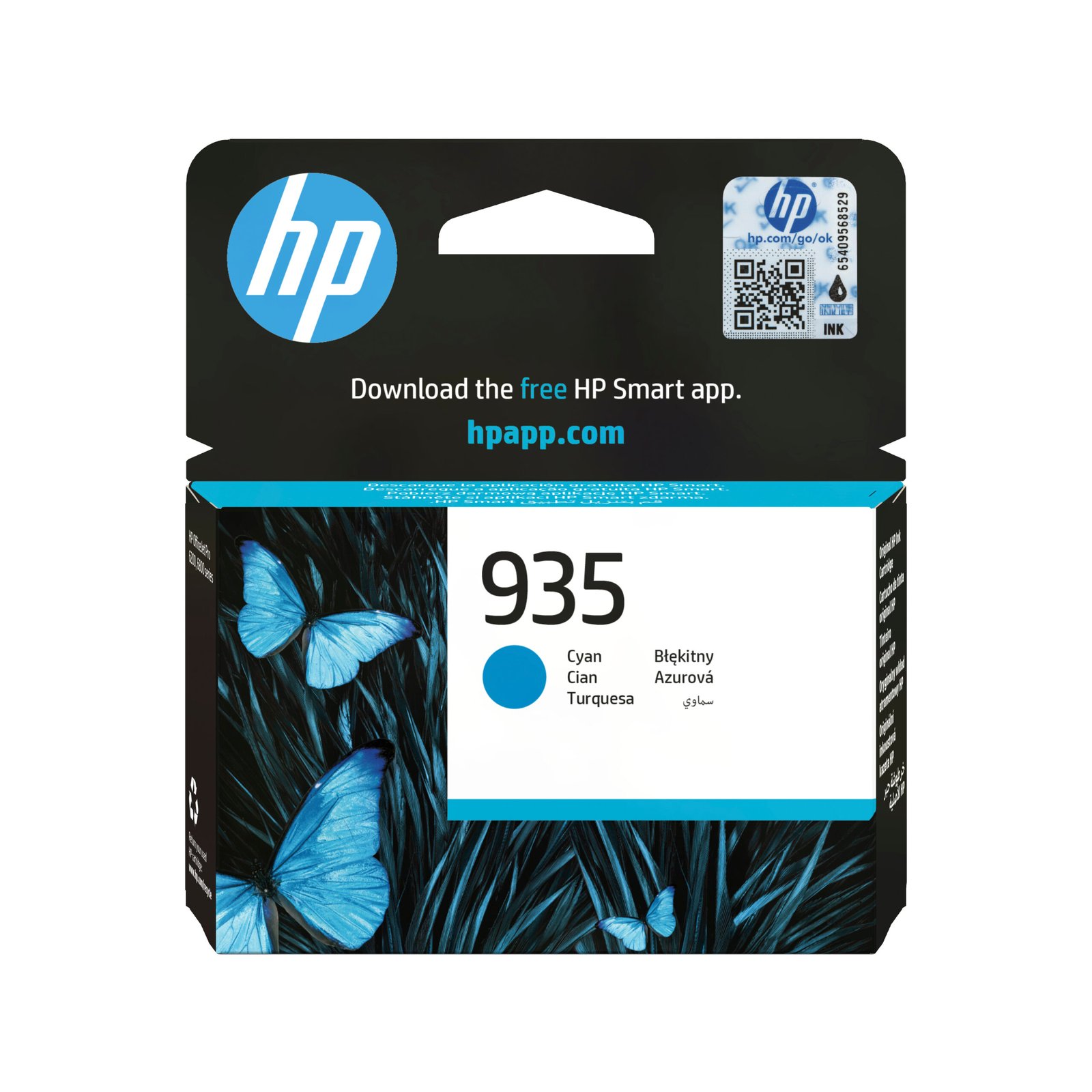 HP 935 Cyan Original Ink Kartric (C2P20AE)