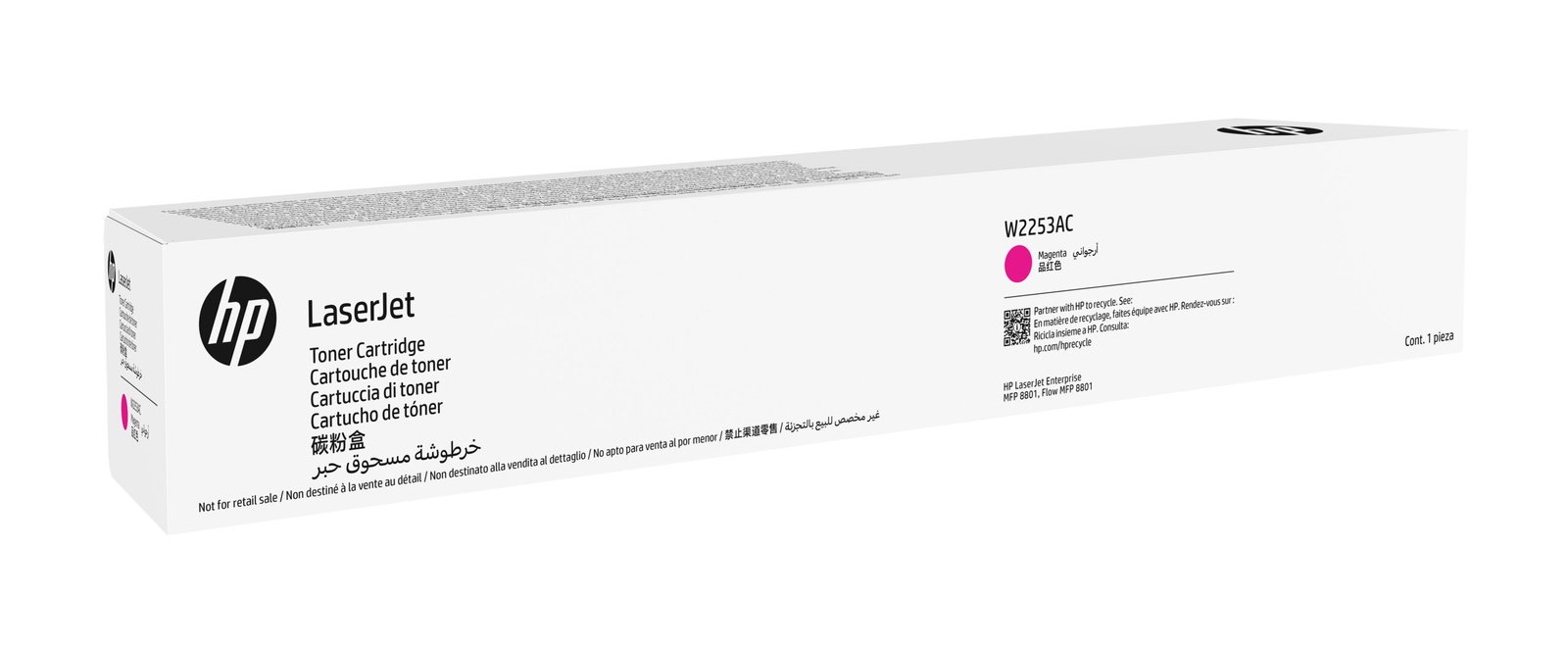 HP LaserJet Magenta contractual Toner Crtg (W2253AC)