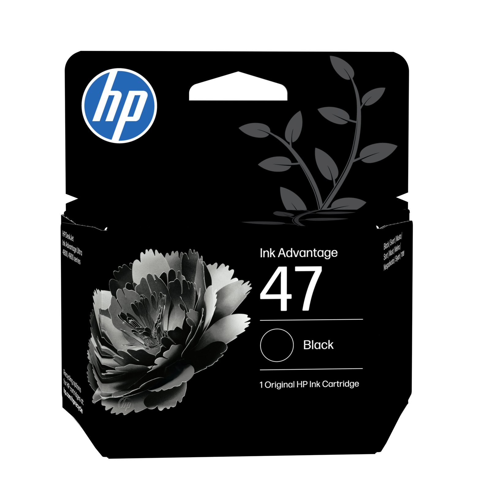 HP 47 Black Original Kartric (6ZD21AE)