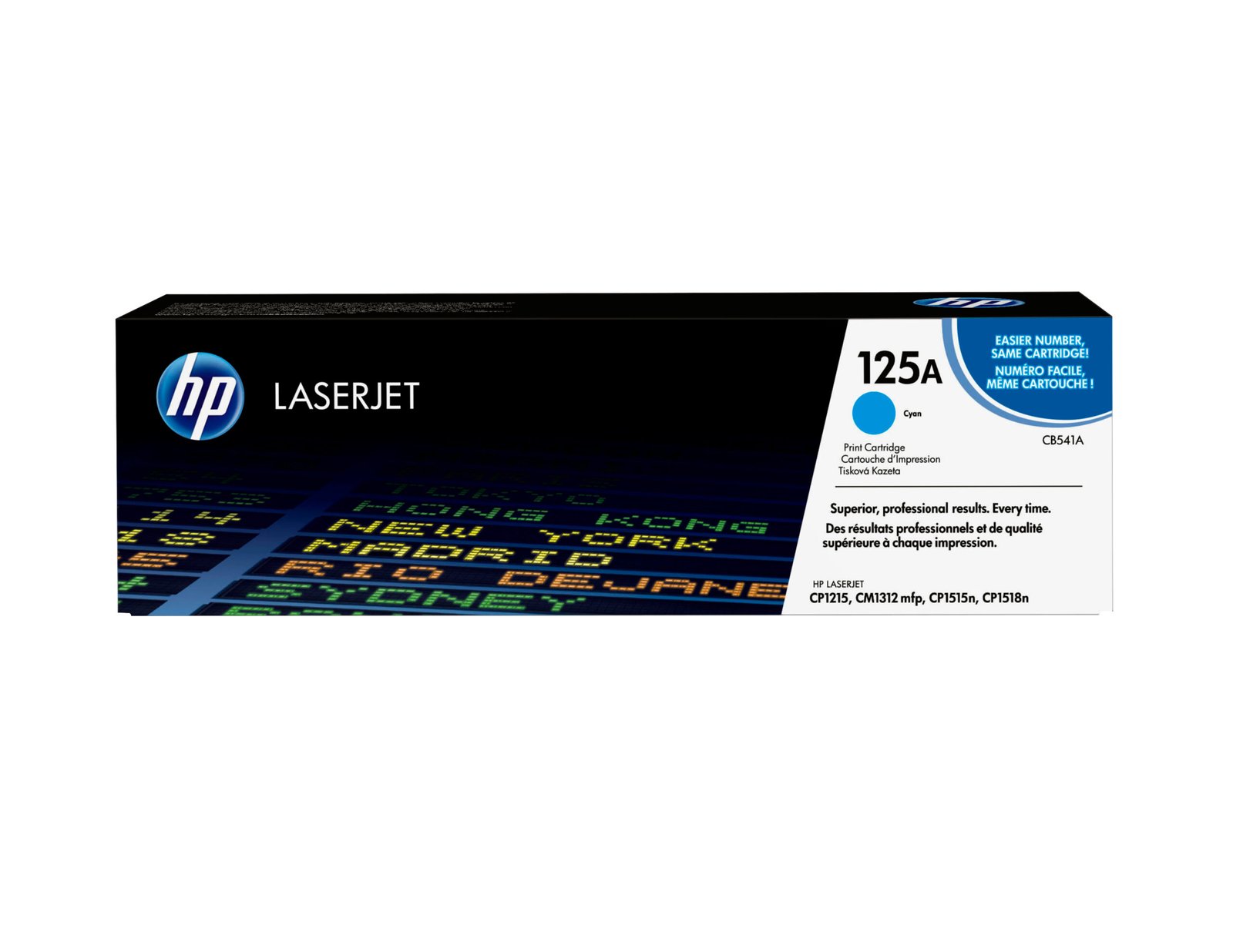HP 125A Cyan Original LaserJet Toner Kartric (CB541A)
