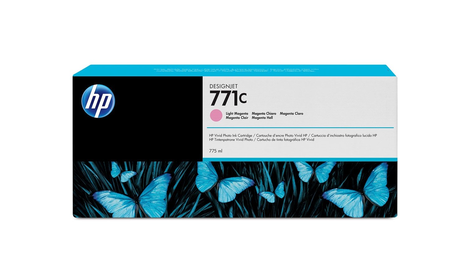 HP 771C 775-ml Light Magenta DesignJet Ink Kartric (B6Y11A) HP 771C 775-ml Light Magenta DesignJet Ink Kartric (B6Y11A)