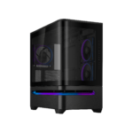 ASUS Prime AP202 ARGB Case Mini-ITX, Micro-ATX 360 mm radiator 3x120 mm ARGB Fan (90DC00P0-B19000) - Image 2