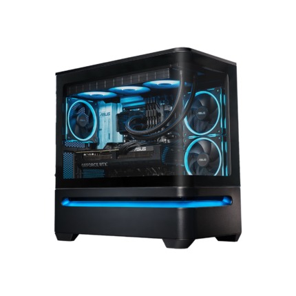 ASUS Prime AP202 ARGB Case Mini-ITX, Micro-ATX 360 mm radiator 3x120 mm ARGB Fan (90DC00P0-B19000)