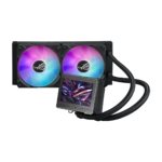 ASUS ROG RYUJIN III 240 ARGB liquid CPU cooler 240 mm Alüminium 3600 RPM Nasos 2200 RPM Fan 5100 RPM Su Bloku Fanı 3.88 mm H2O 5.53 mm H2O(Su Bloku) (90RC00K1-M0UAY0) - Image 2