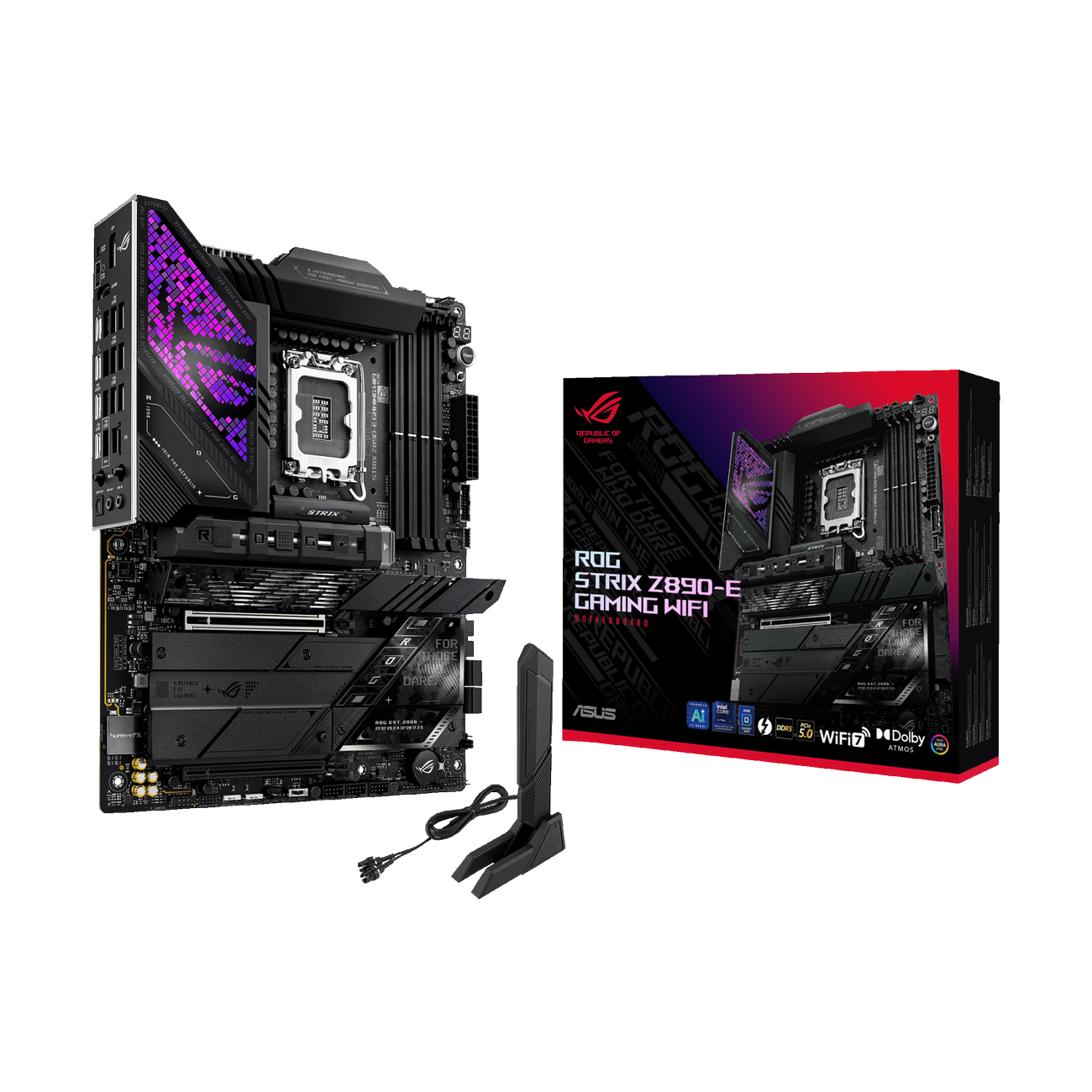 ASUS20ROG20STRIX20Z890-E20GAMING20WIFI20220sayt-1300x1300-1.png ASUS ROG STRIX Z890-E GAMING WIFI LGA1851 Intel Core Ultra(Series 2) Intel Z890 4xDDR5 7xM.2 4xSATA Wi-Fi 7 antena Bluetooth 5.4 ATX (90MB1IM0-M0EAY0) - Image 1