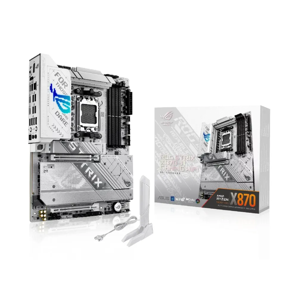 ASUS_ROG_STRIX_X870-A_GAMING_Wi-Fi_90MB1IF0-M0EAY0_1.webp ASUS ROG STRIX X870-A GAMING WIFI AM5 AMD Ryzen 9000, 8000, 7000 AMD X870 4xDDR5 4xM.2 2xSATA Wi-Fi 7 antena Bluetooth 5.4 ATX (90MB1IF0-M0EAY0) - Image 1