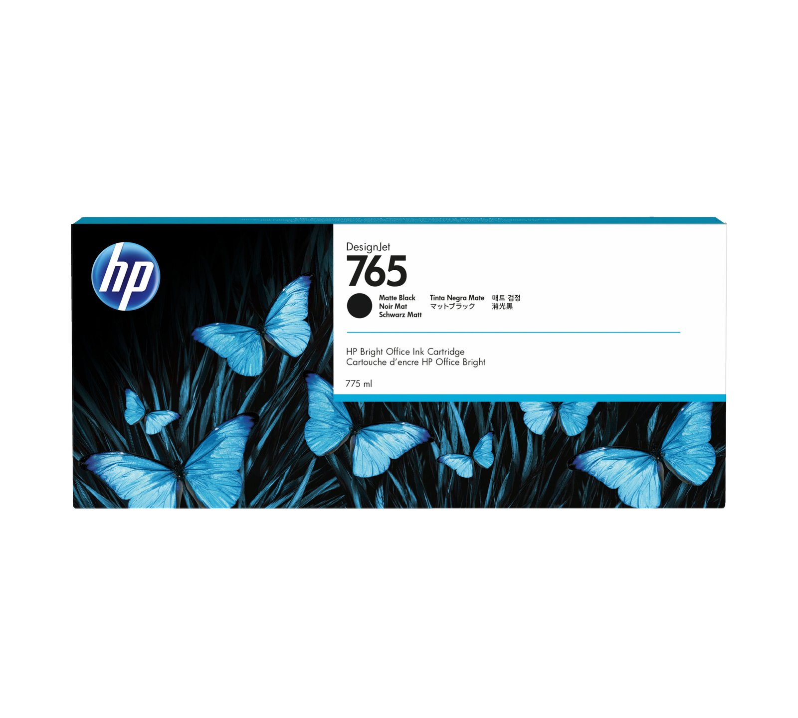 HP 765 775-ml Matte Black DesignJet Ink Kartric (F9J55A)