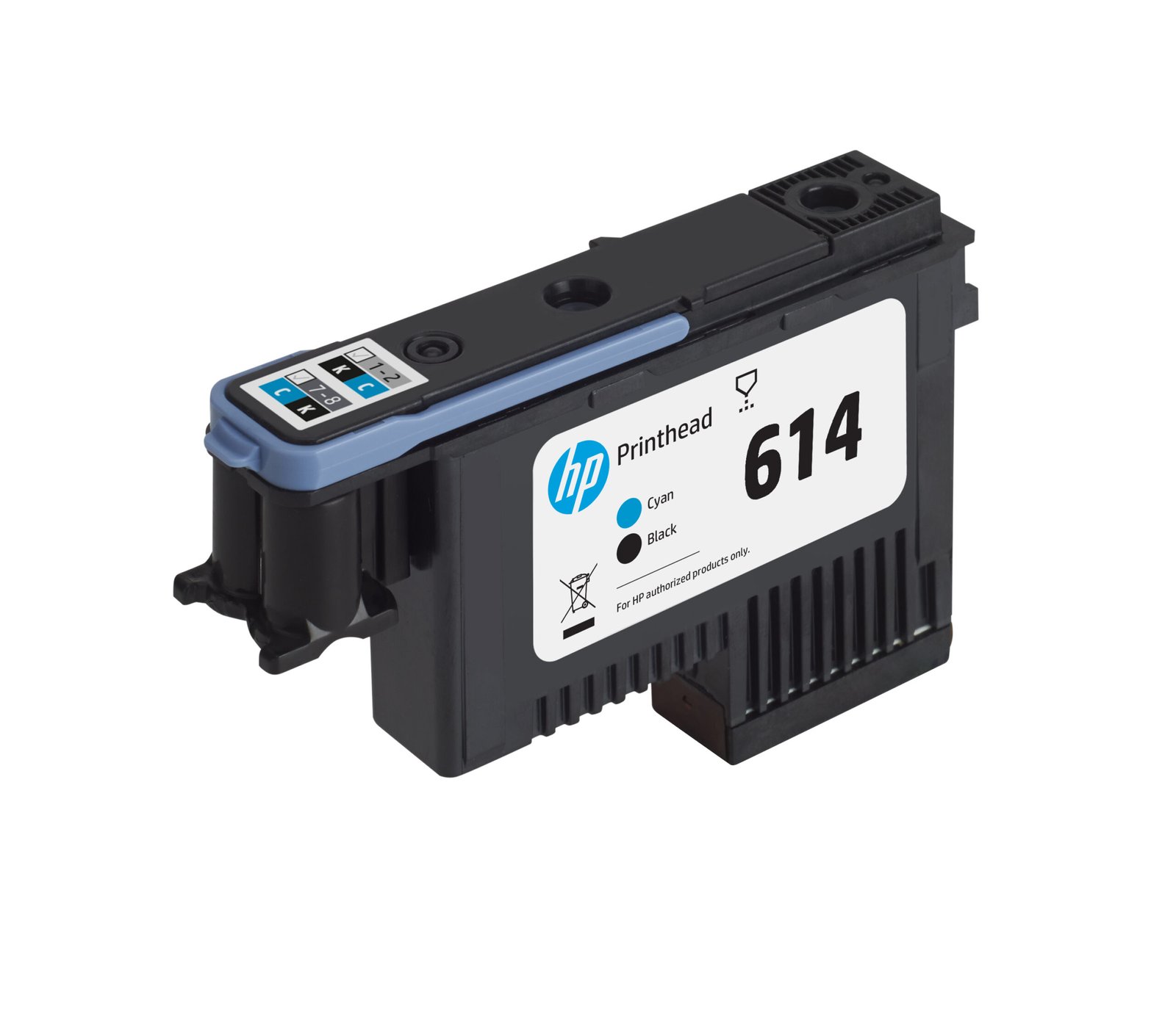 HP 618 Black and Cyan Stitch Stitch Dye Sublimation Printhead (4UV68A)