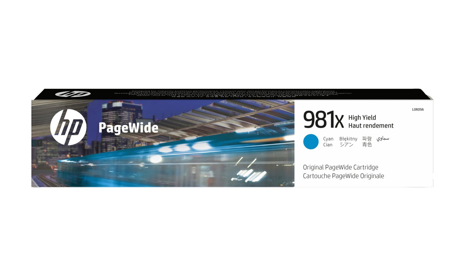 HP 981X High Yield Cyan Original PageWide Kartric (L0R09A)